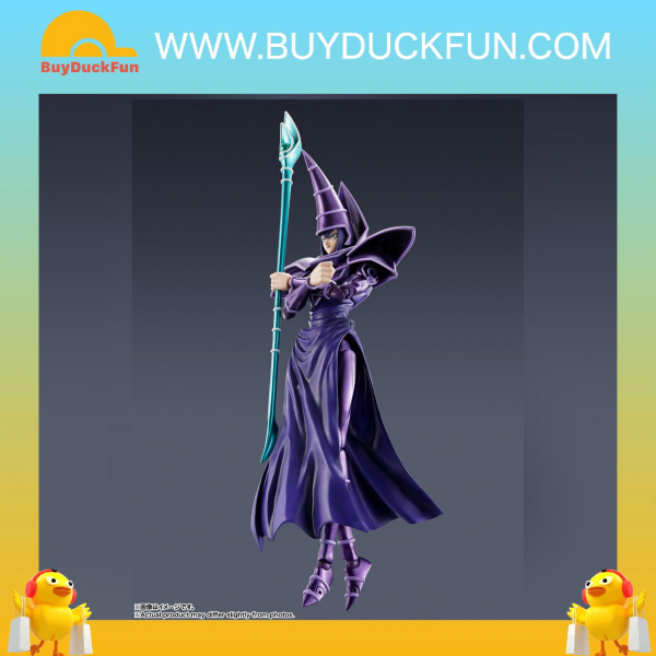 S.H.MonsterArts DARK MAGICIAN《遊戲王》黑魔導士