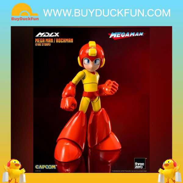 ThreeZero MDLX Mega Man (Firestorm) 洛克人（火焰風暴）