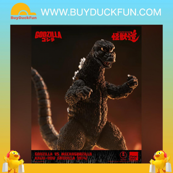 threezero《哥斯拉大戰機械哥斯拉》 KAIJU-DOU 哥斯拉(1974)