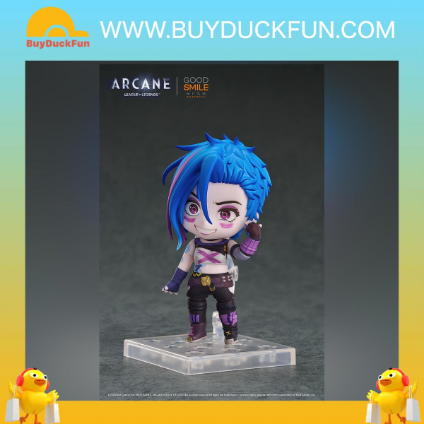 Good Smile Arts Shanghai Nendoroid Arcane Jinx (Arcane Ver.) 黏土人 2678 吉茵珂絲（奧術Ver.）