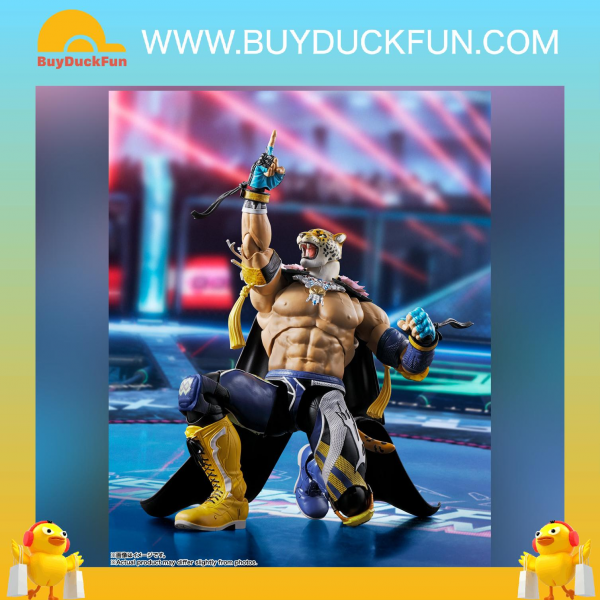 Bandai Tamashii Nations S.H.Figuarts KING [SHF]《鐵拳》豹王