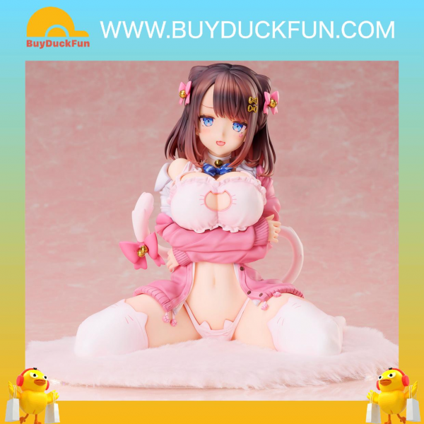 Union Creative KATTO Illustration Ribbon Hairpin-Chan 蝴蝶髮夾少女 Complete Figure