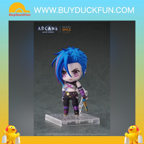 Good Smile Arts Shanghai Nendoroid Arcane Jinx (Arcane Ver.) 黏土人 2678 吉茵珂絲（奧術Ver.）