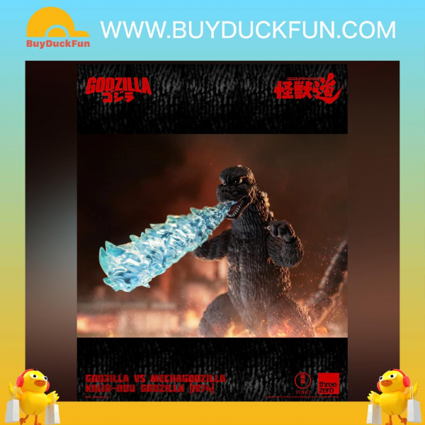 threezero《哥斯拉大戰機械哥斯拉》 KAIJU-DOU 哥斯拉(1974)