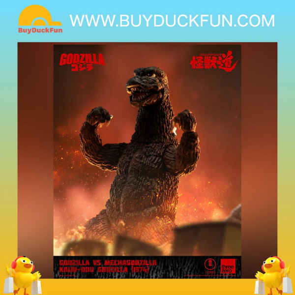 threezero《哥斯拉大戰機械哥斯拉》 KAIJU-DOU 哥斯拉(1974)