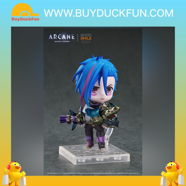 Good Smile Arts Shanghai Nendoroid Arcane Jinx (Arcane Ver.) 黏土人 2678 吉茵珂絲（奧術Ver.）