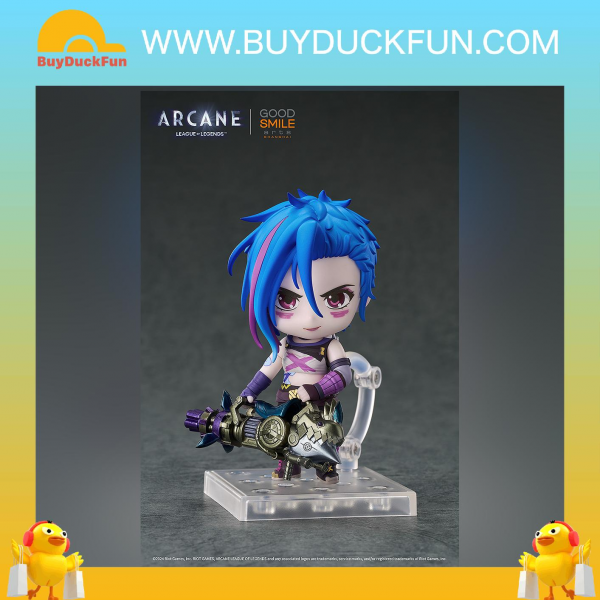 Good Smile Arts Shanghai Nendoroid Arcane Jinx (Arcane Ver.) 黏土人 2678 吉茵珂絲（奧術Ver.）