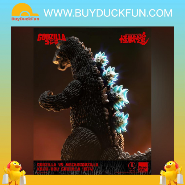 threezero《哥斯拉大戰機械哥斯拉》 KAIJU-DOU 哥斯拉(1974)
