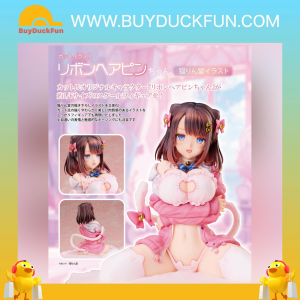 Union Creative KATTO Illustration Ribbon Hairpin-Chan 蝴蝶髮夾少女 Complete Figure