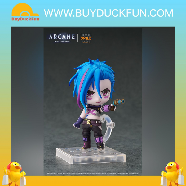 Good Smile Arts Shanghai Nendoroid Arcane Jinx (Arcane Ver.) 黏土人 2678 吉茵珂絲（奧術Ver.）