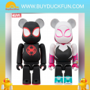 Medicom Toys BE@RBRICK SPIDER-MAN(Miles Morales) & SPIDER-GWEN 2PCS SET