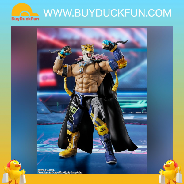 Bandai Tamashii Nations S.H.Figuarts KING [SHF]《鐵拳》豹王