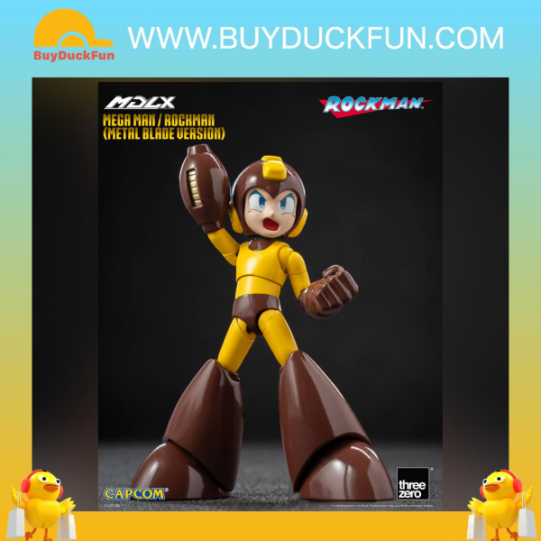 ThreeZero MDLX Rockman 洛克人（金屬電鋸 Ver.）