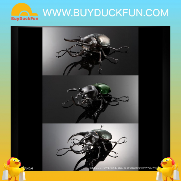 Premium Bandai Capsule Toys [魂SHOP限定GOL] 三角兜蟲展示架套裝