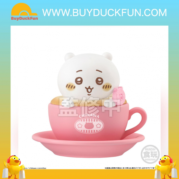Bandai Candy Toy CHIIKAWA 立體拉花咖啡 W/O GUM【12隻/盒】