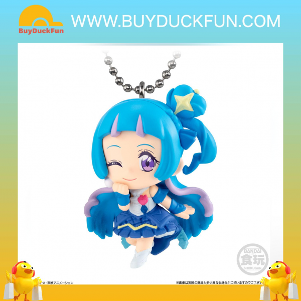 Bandai Candy Toy W/O GUM 你和偶像 光之美少女 橡膠公仔吊飾 【10隻/盒】
