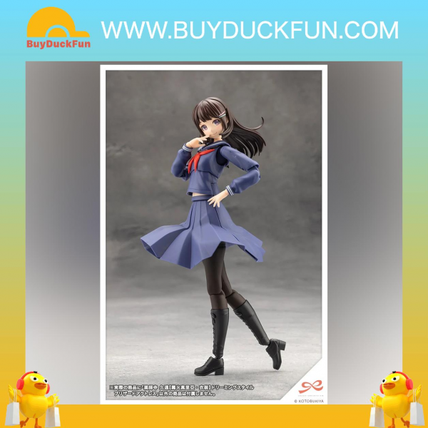 Kotobukiya 1/10 Plastic Model Kit 創彩少女庭園 藥師寺 久遠【篝火真里亞・服裝】夢想風 暴雪女優