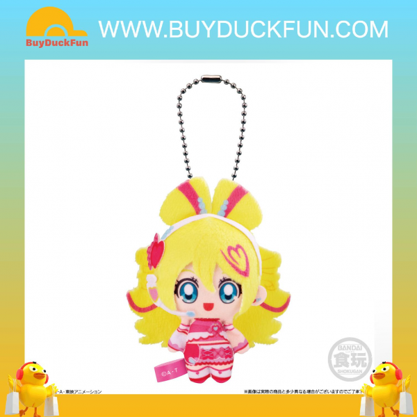 Bandai Candy Toy 你和偶像 光之美少女 軟綿綿公仔吊飾【10隻/盒】