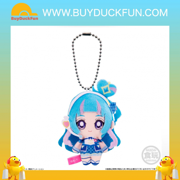 Bandai Candy Toy 你和偶像 光之美少女 軟綿綿公仔吊飾【10隻/盒】
