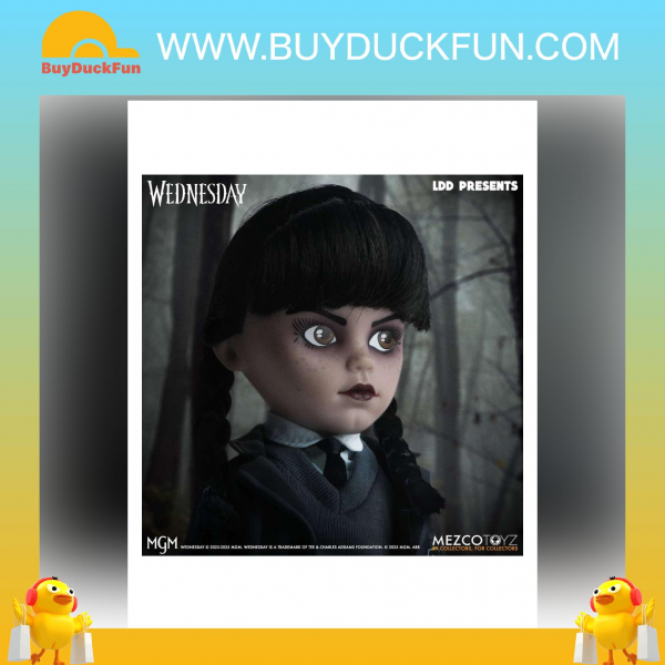 Mezco Toyz LDD Presents Wednesday - Nevermore Academy Unifrom