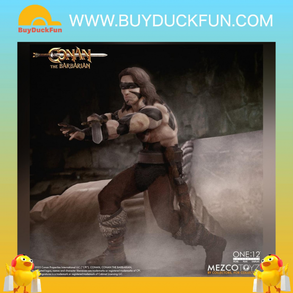 Mezco Toyz One:12 Collective Conan the Barbarian (1982) – War Paint Edition