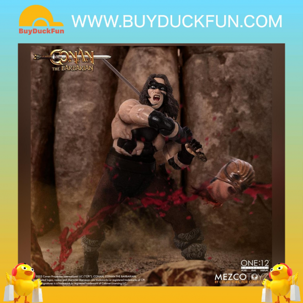 Mezco Toyz One:12 Collective Conan the Barbarian (1982) – War Paint Edition