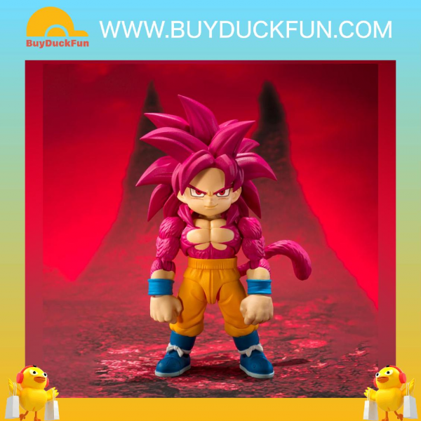 S.H.Figuarts [魂SHOP限定] SHF 超級撒亞人4 孫悟空 (迷你) -大魔-