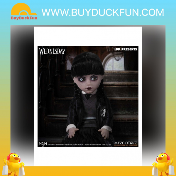 Mezco Toyz LDD Presents Wednesday - Nevermore Academy Unifrom