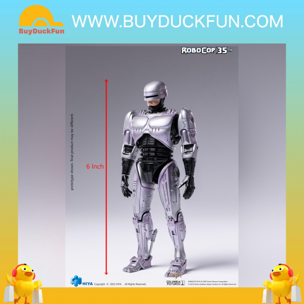 Hiya Toys EXQUISITE SUPER Series 1/12 ROBOCOP 6-inch Action Figure