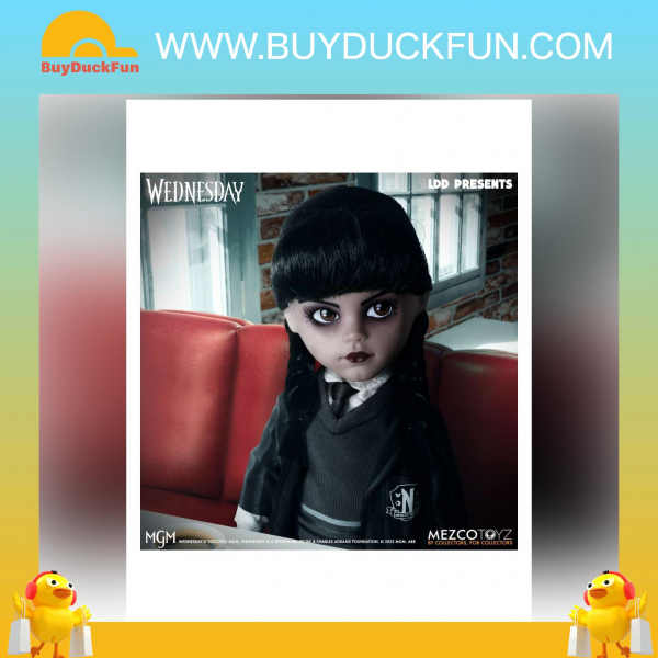Mezco Toyz LDD Presents Wednesday - Nevermore Academy Unifrom