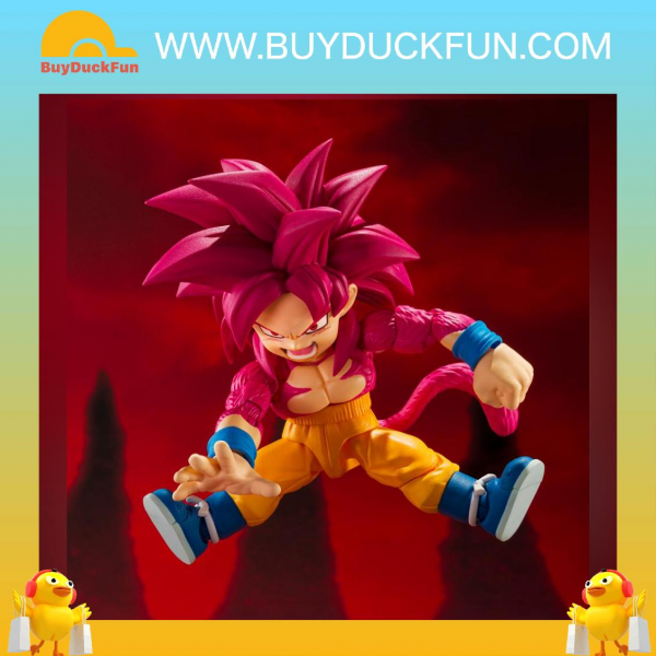 S.H.Figuarts [魂SHOP限定] SHF 超級撒亞人4 孫悟空 (迷你) -大魔-