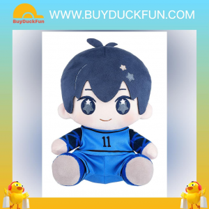 GoodSmile Moment HUGGY DOLL: Blue Lock Plush Toy - Yoichi Isagi 玩偶 潔世一