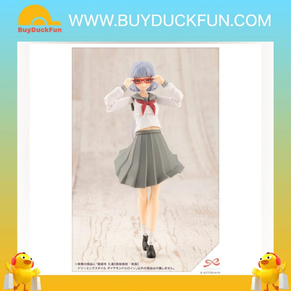 Kotobukiya  1/10 Plastic Model Kit 創彩少女庭園 藥師寺久遠 (桃櫻高中校服Ver.)