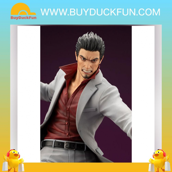 Kotobukiya 1/6 Pre-Painted PVC Statue 人中之龍系列 桐生一馬