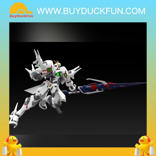 MODEROID Ordian Platinumhugen Ordian Plastic Model 銀裝騎攻