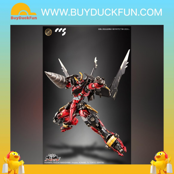 CCS TOYS Gurren Lagann 鐵魄系列《天元突破 紅蓮螺巖》合金可動成品 (再販)