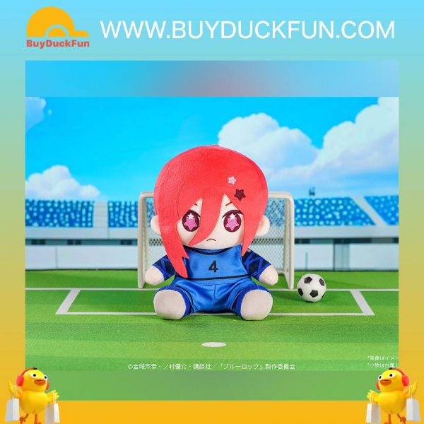 GoodSmile Moment HUGGY DOLL: Blue Lock Plush Toy - Hyoma Chigiri 玩偶 千切豹馬