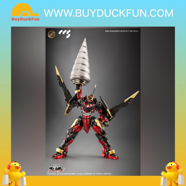 CCS TOYS Gurren Lagann 鐵魄系列《天元突破 紅蓮螺巖》合金可動成品 (再販)