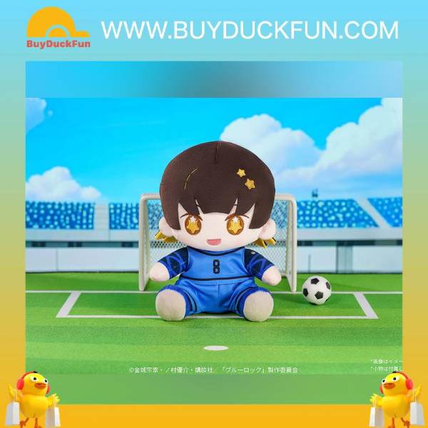 GoodSmile Moment HUGGY DOLL: Blue Lock Plush Toy - Meguru Bachira 玩偶 蜂樂迴