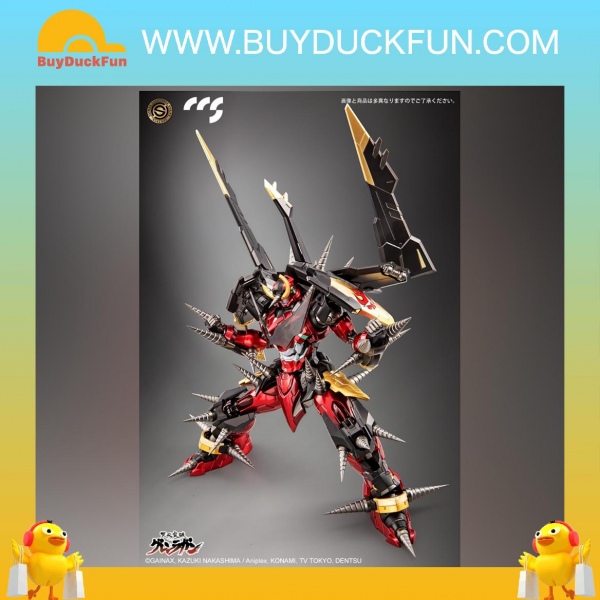 CCS TOYS Gurren Lagann 鐵魄系列《天元突破 紅蓮螺巖》合金可動成品 (再販)