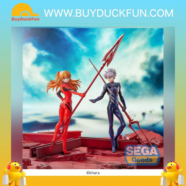 Sega Luminasta《新世紀福音戰士新劇場版》式波·明日香 x 卡西烏斯之槍