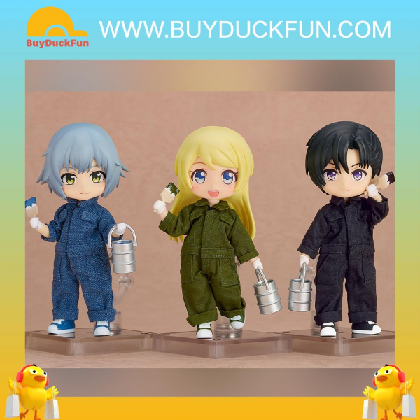 Nendoroid 黏土娃 服裝套組 色彩繽紛工作服（牛仔藍）