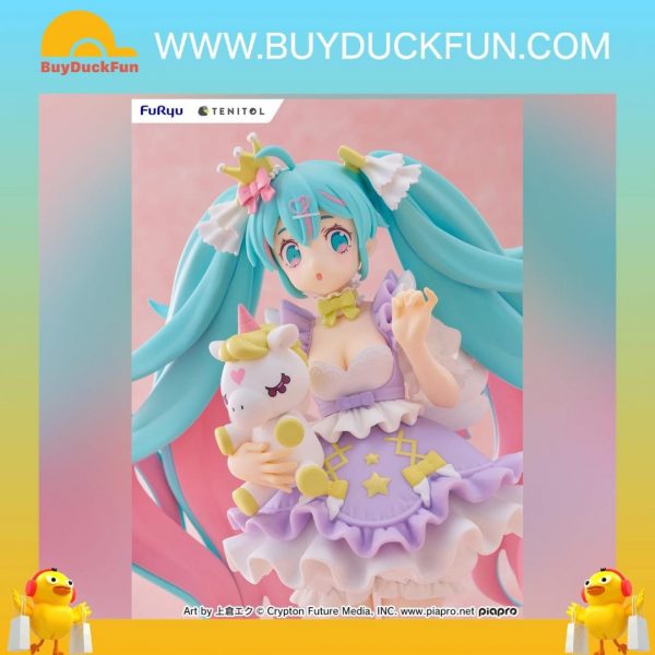 Furyu TENITOL 初音未來 夢公主 薰衣草版