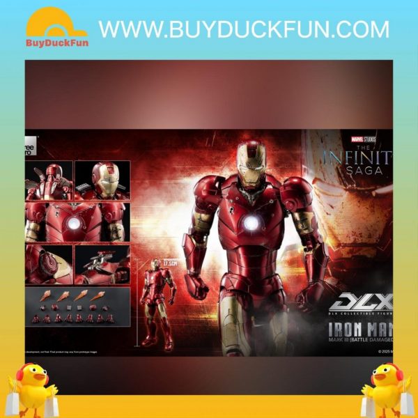 Threezero Marvel Studios DLX 鋼鐵俠Mark 3 （戰損版）