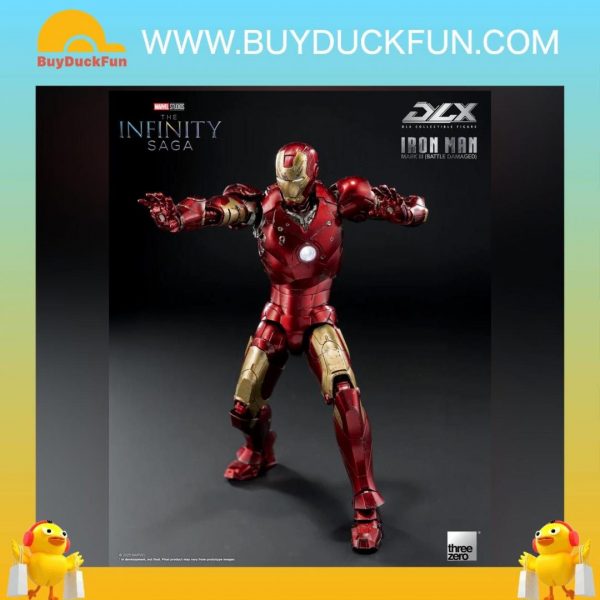Threezero Marvel Studios DLX 鋼鐵俠Mark 3 （戰損版）