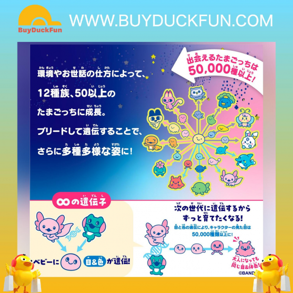 Bandai Tamagotchi 天堂 藍色海水 - Image 6
