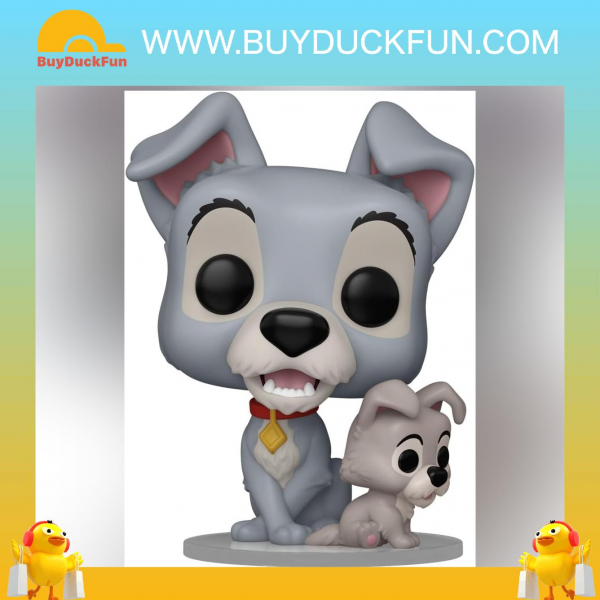 Funko POP Disney: LatT- Tramp w/puppy - Image 2