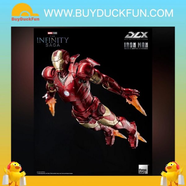Threezero Marvel Studios DLX 鋼鐵俠Mark 3 （戰損版）