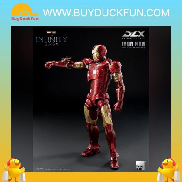 Threezero Marvel Studios DLX 鋼鐵俠Mark 3 （戰損版）