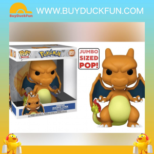 Funko POP Jumbo: Pokemon- Charizard(EMEA)